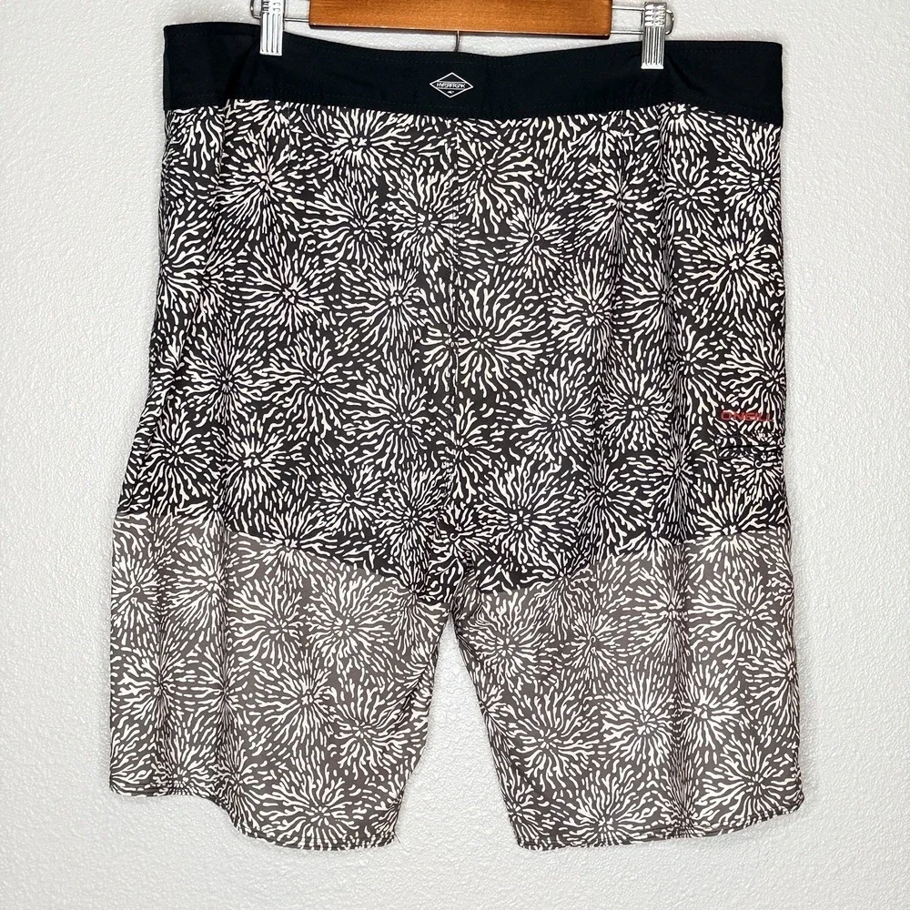 O'Neill‎ Hyperfreak Boardshorts Mens 38 Surf Swim Trunks Stretch Beach Gray 11